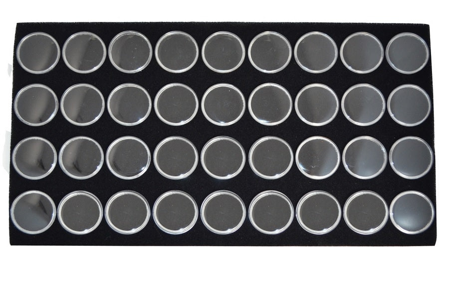 36 Gem Jar Piece Sheet w/ Black Foam