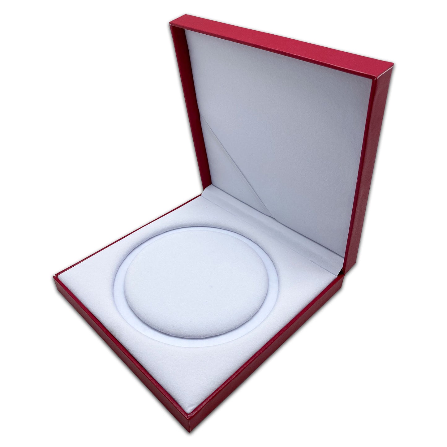 Red Leatherette Bracelet Jewelry Display Gift Box