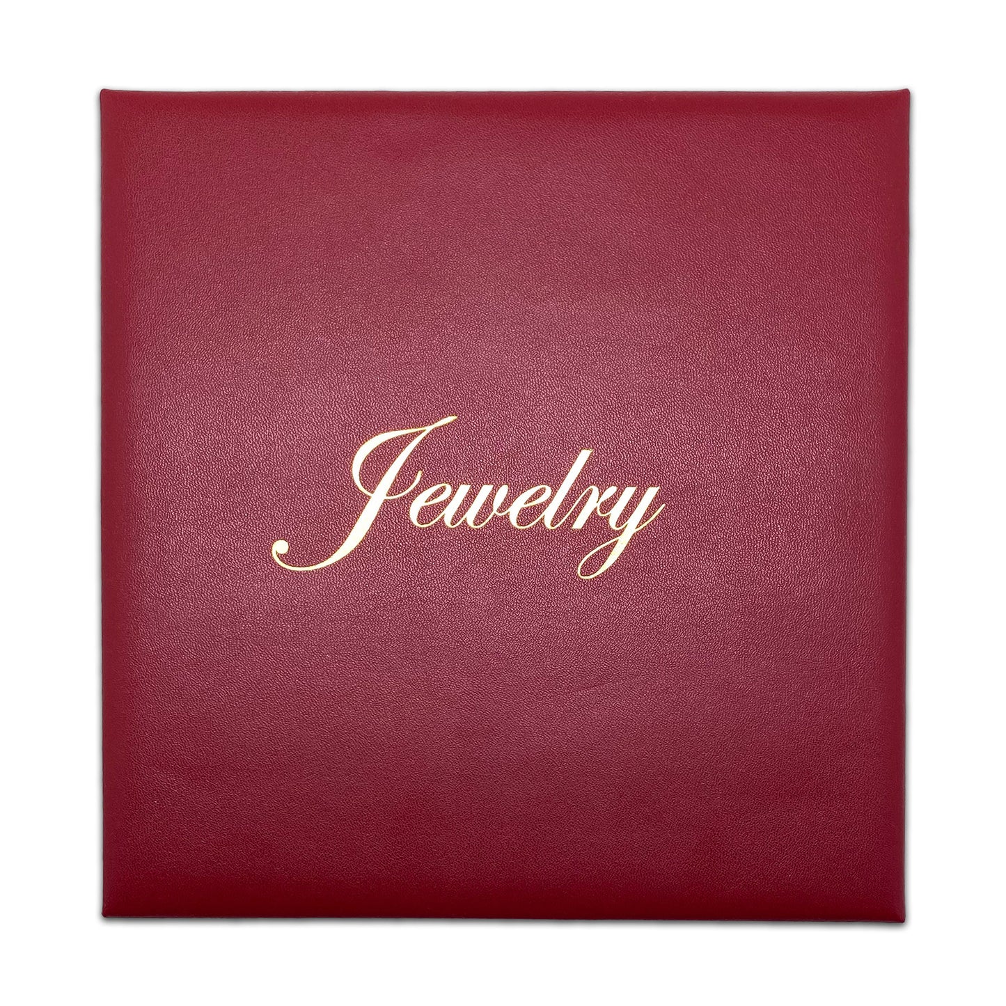 Red Leatherette Bracelet Jewelry Display Gift Box