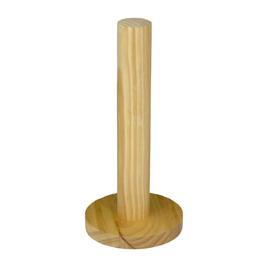 10" Natural Wood Single Standing Bracelet Vertical Display