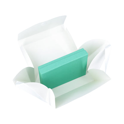 10-Pack 6" x 4.5" White Folding Paper Gift Bags with Handle