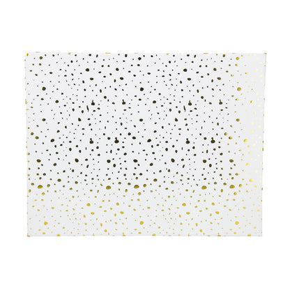 10-Piece White Nested Gift Box Set with Gold Dot Design