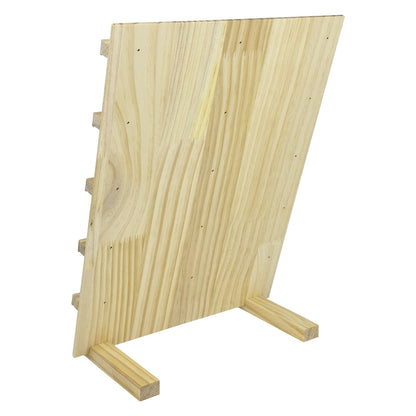 11 3/4" x 15 3/4" Wood Earring Card Display Stand