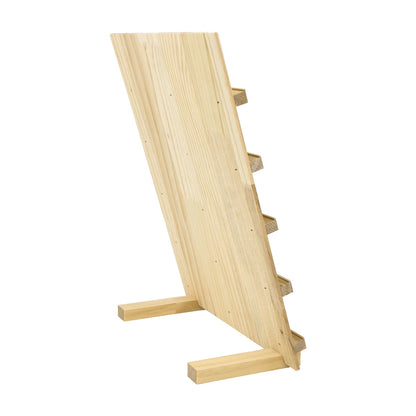 11 3/4" x 15 3/4" Wood Earring Card Display Stand