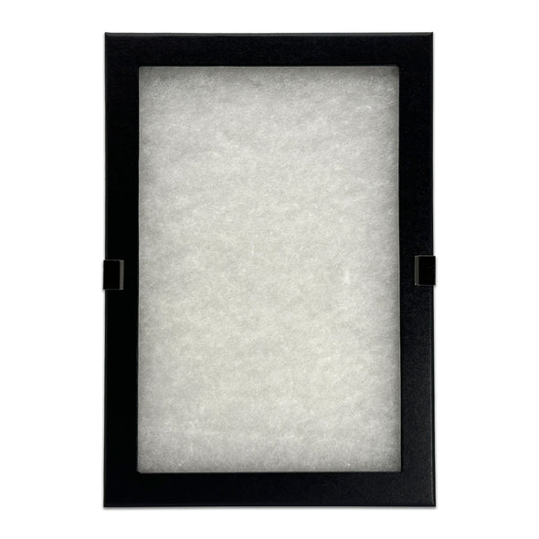 12" x 8 1/4" Black Riker Display Case for Jewelry and Collectibles
