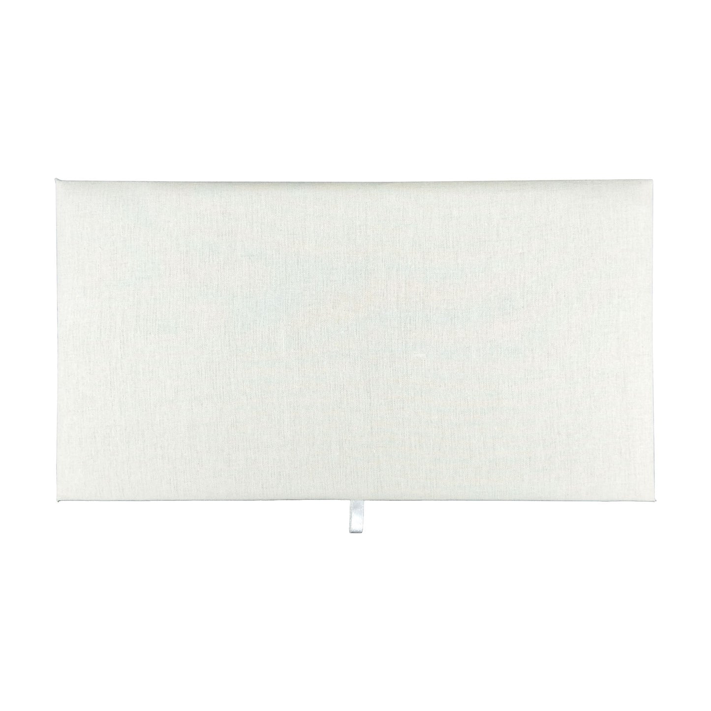 14 1/8" x 7 5/8" Beige Linen Padded Display Pads (2-Pack)