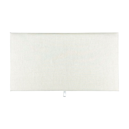 14 1/8" x 7 5/8" Beige Muslin Cotton Padded Display Pads (2-Pack)