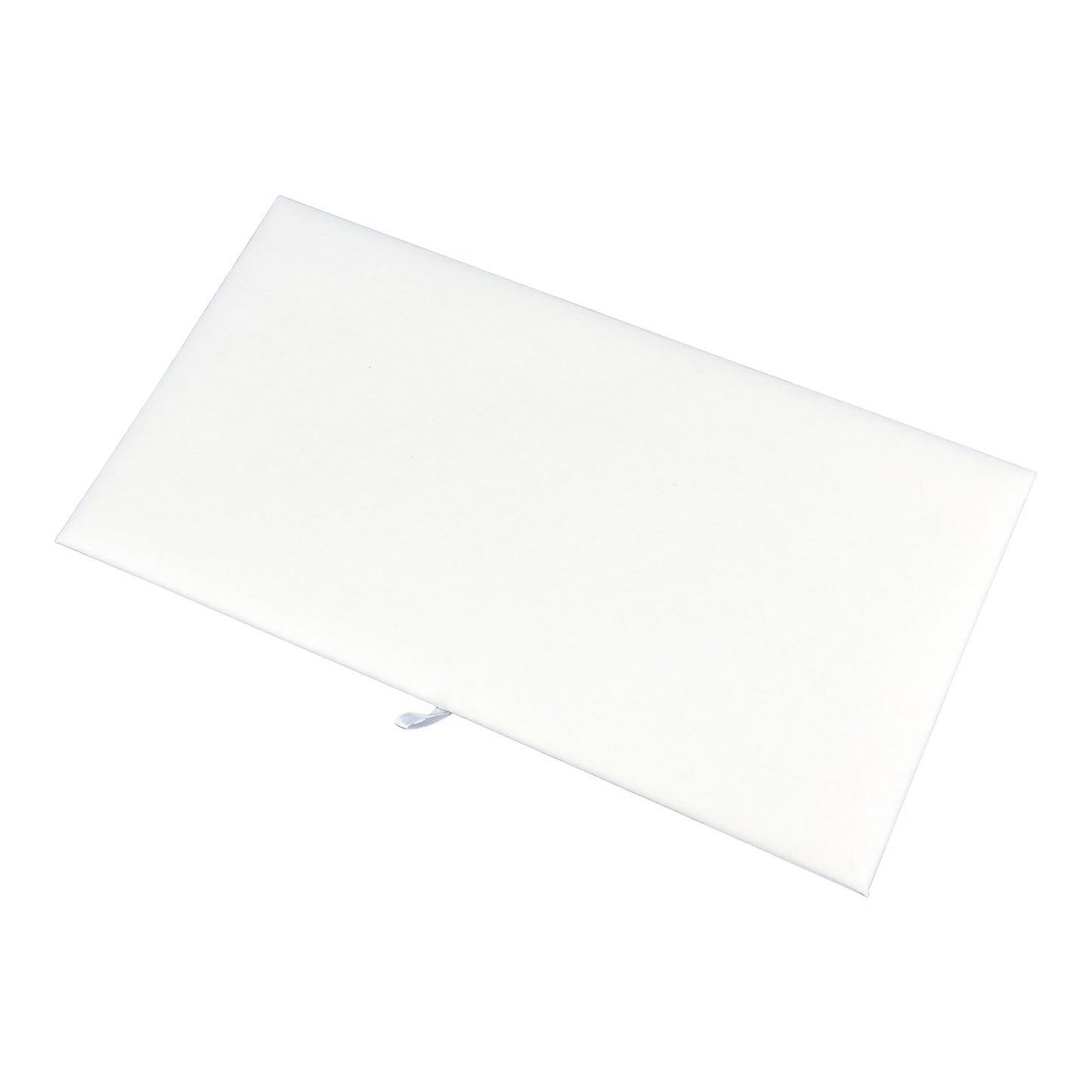 14 1/8" x 7 5/8" Beige Velvet Padded Display Pads (2-Pack)