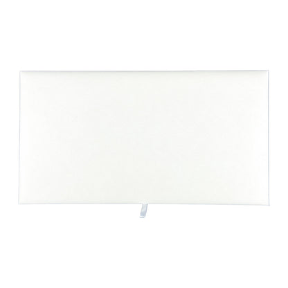 14 1/8" x 7 5/8" Beige Velvet Padded Display Pads (2-Pack)