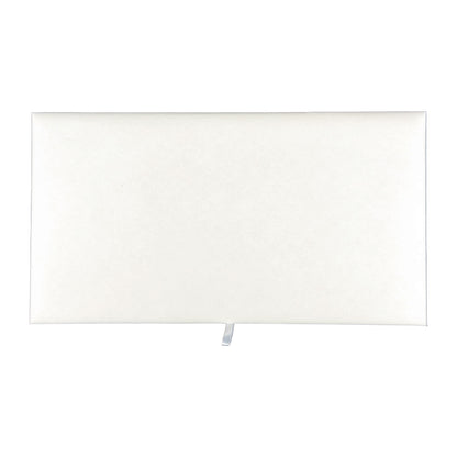 14 1/8" x 7 5/8" Cream Velvet Padded Display Pads (2-Pack)