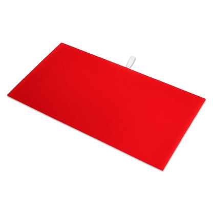 14 1/4" x 7 3/4" Red Velvet Display Pad Tray Insert (2-Pack)