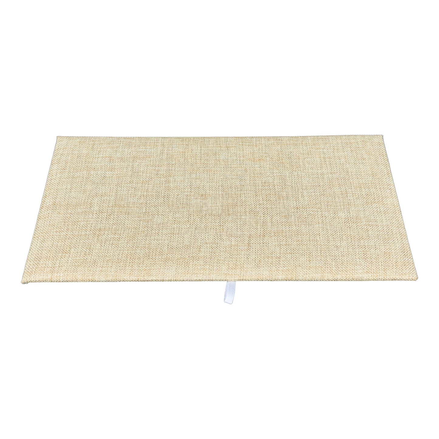 14 1/4" x 7 3/4" Burlap Padded Display Pad (2-Pack)