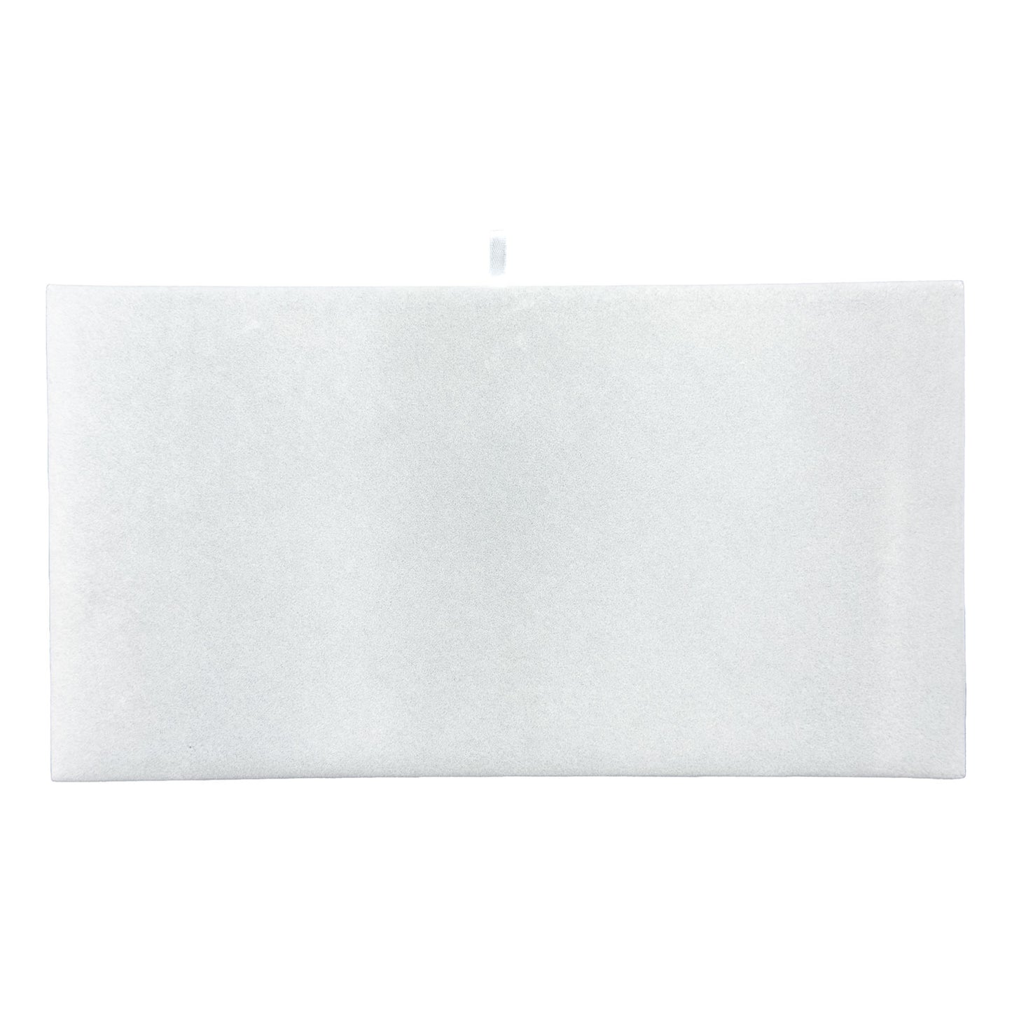 14 1/4" x 7 3/4" Grey Velvet Padded Display Pads (2-Pack)