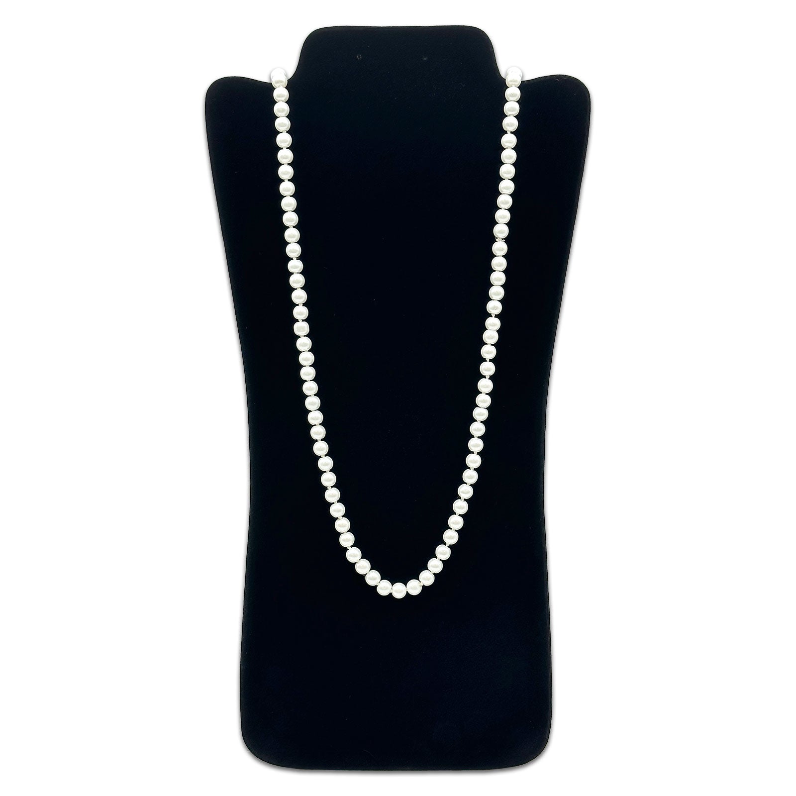 Necklace Display Bust Stand PADDED | 2pcs | FELT Black Velvet 5 Sizes
