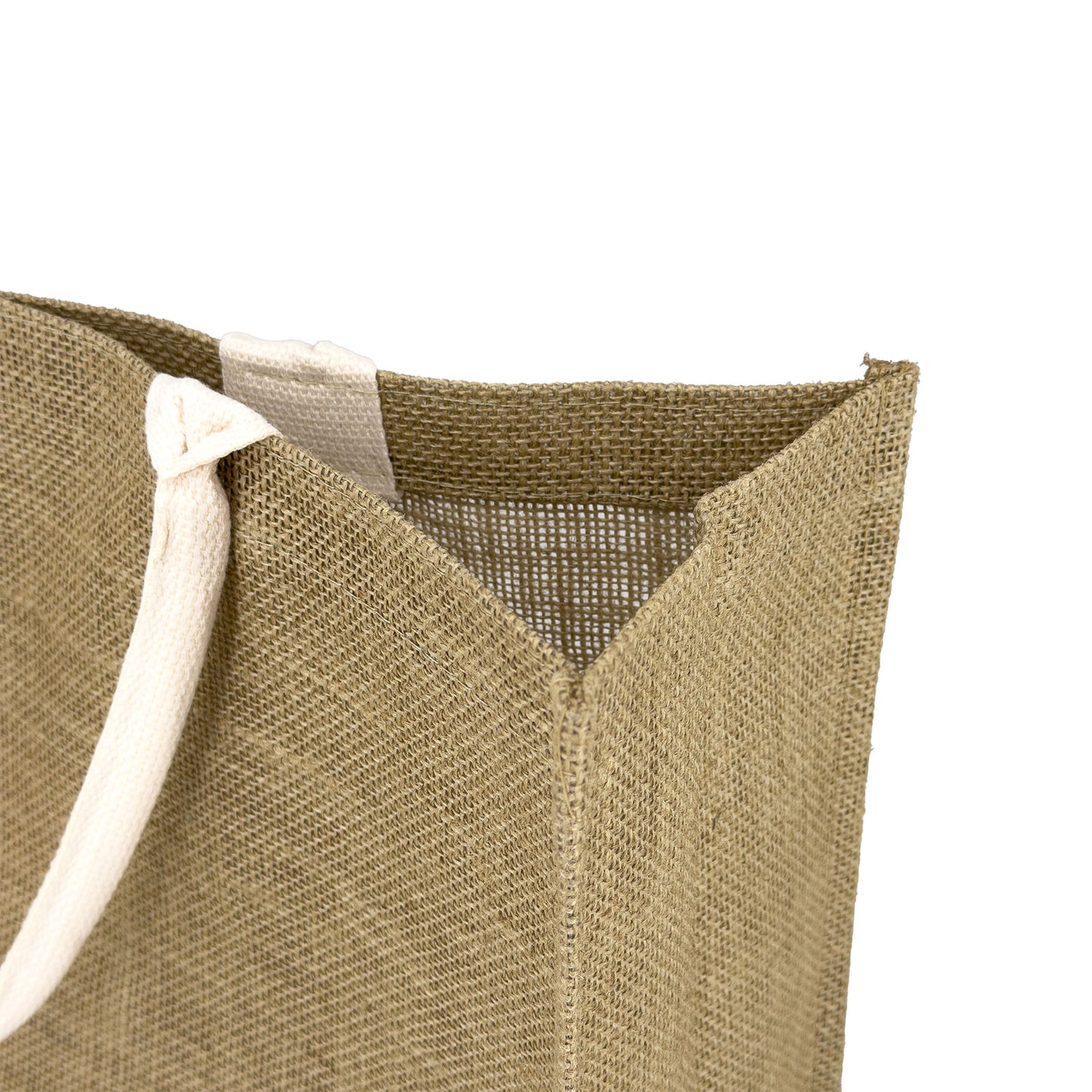 17" x 13" Burlap Shopping Tote Bag with Handles