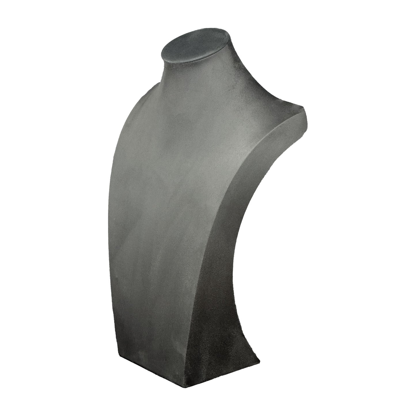 16" Black Velvet Necklace Bust