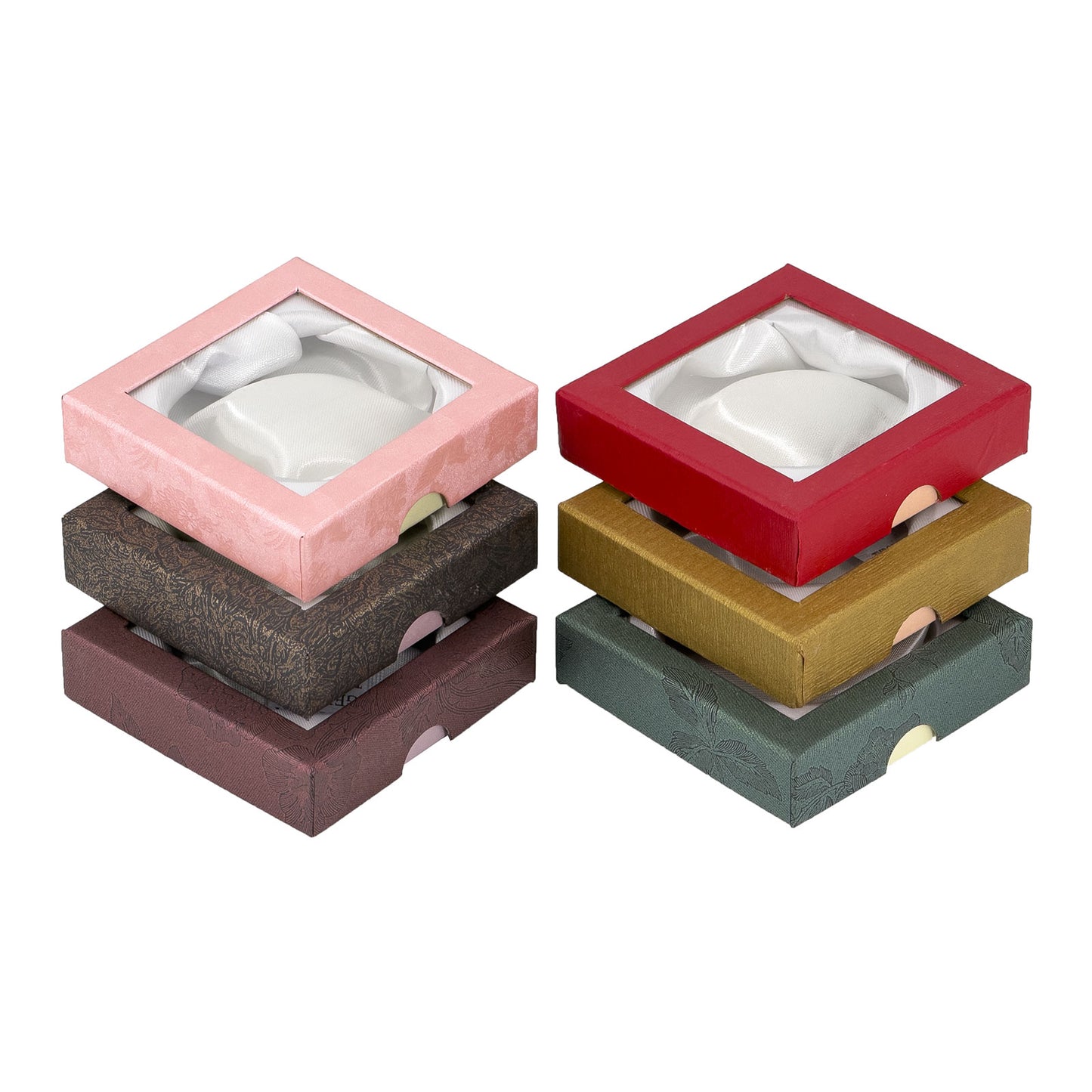 18-Pack Assorted Bracelet Gift Boxes with Window
