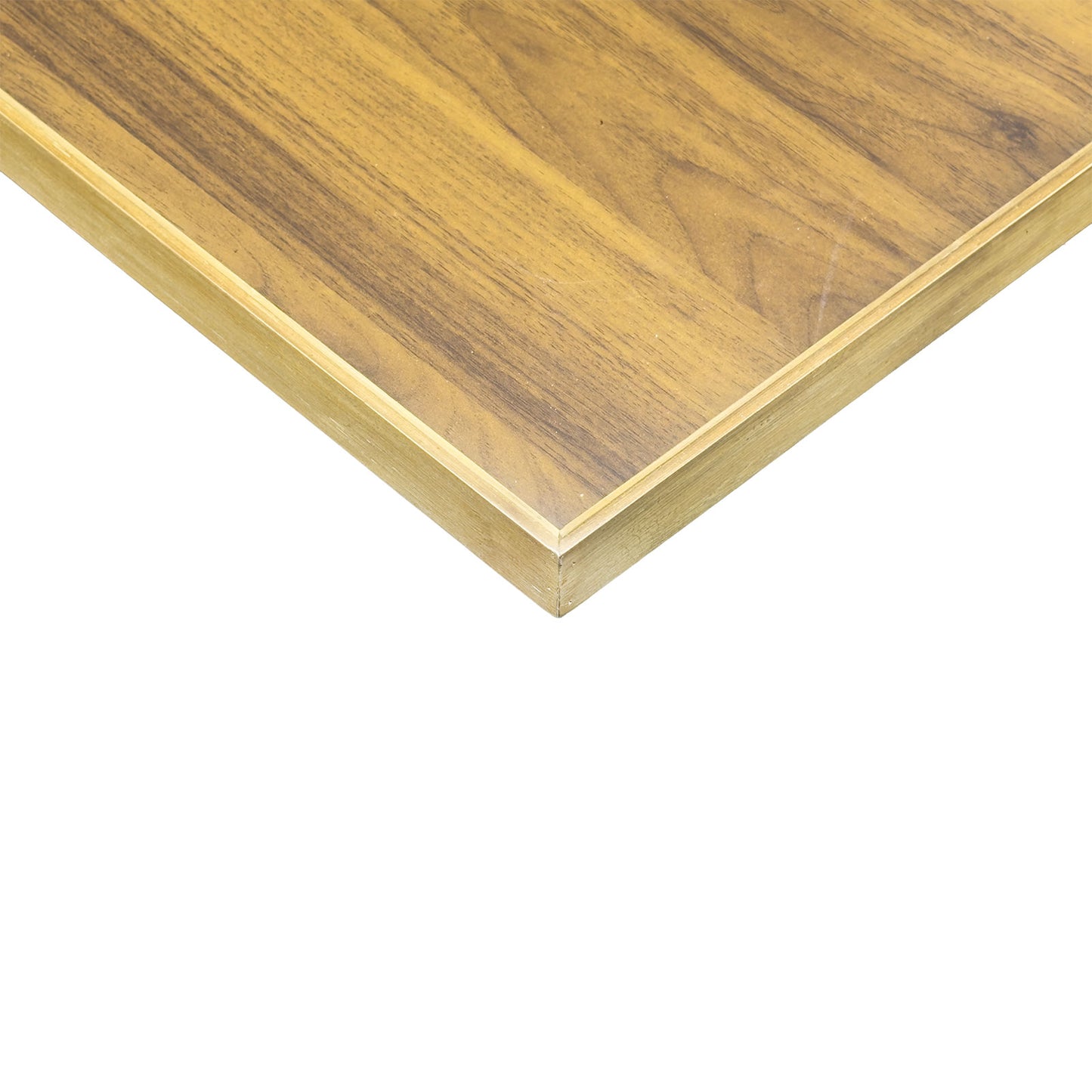19 3/4" x 15" MDF Wood Display Tray with Plastic Mat