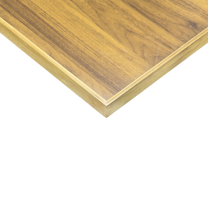 19 3/4" x 15" MDF Wood Display Tray with Plastic Mat