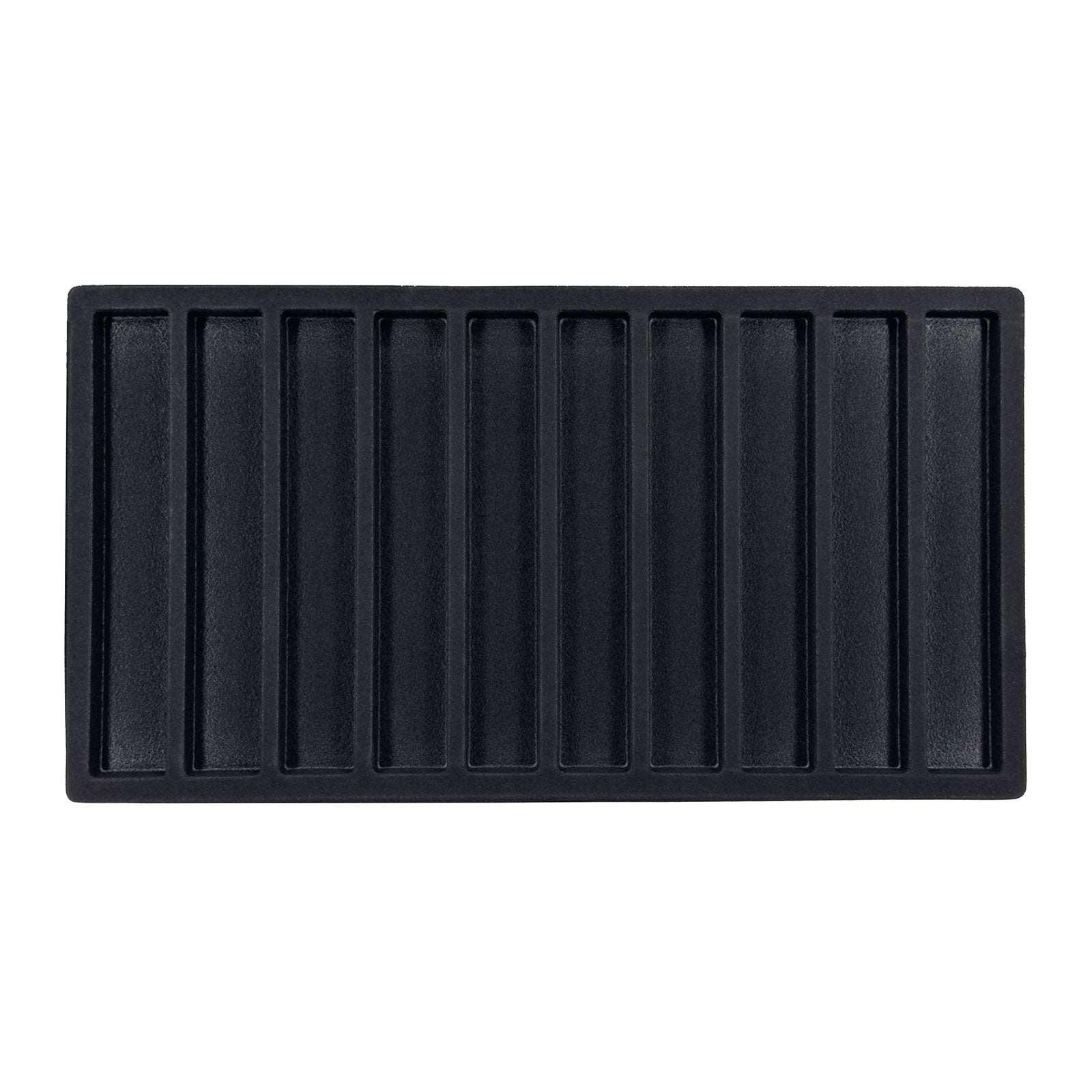 10 Column Black Compartment Tray Insert