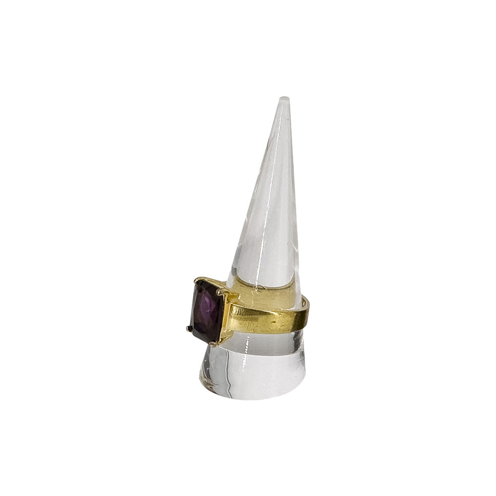 2.5" x 1" Clear Acrylic Cone Ring Display