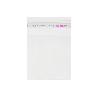 Ultra Clear 1.25 Mil Opp Adhesive Seal Plastic Packing Bag