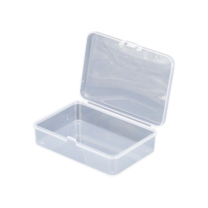 3 1/2" x 2 1/4" Clear Plastic Organizer Storage Case with Snap Closure
