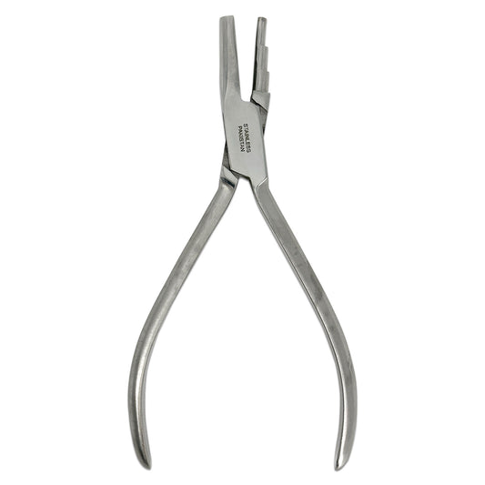3-Step Wire Looping Concave And Round Nose Pliers
