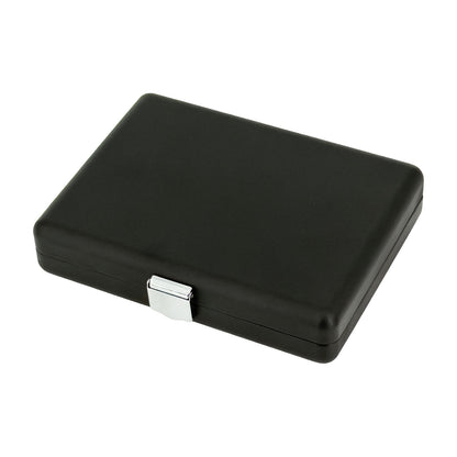 36 Compartment Black Leatherette Velvet Padded Gemstone Case