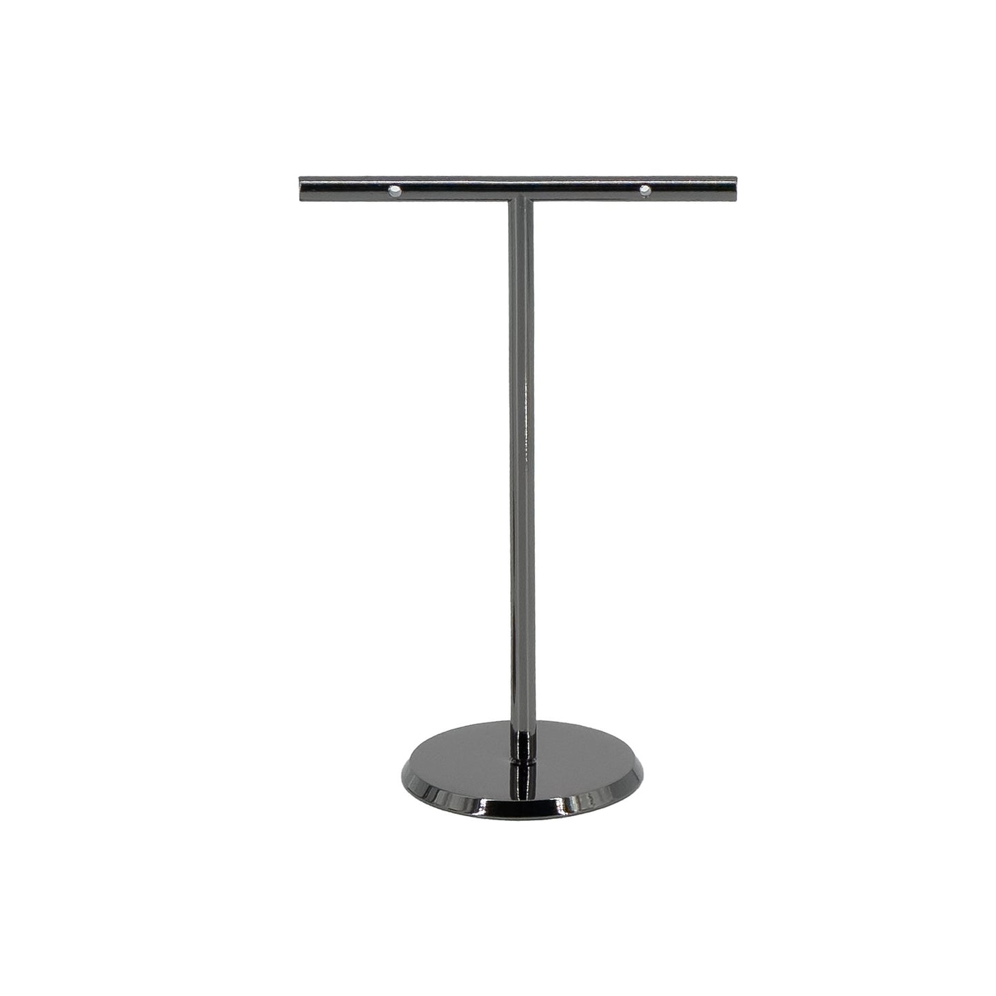 4" Black Metal T-Bar Earring Jewelry Display Stand