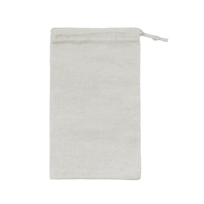 4" x 6" Cotton Muslin Drawstring Reusable Bags