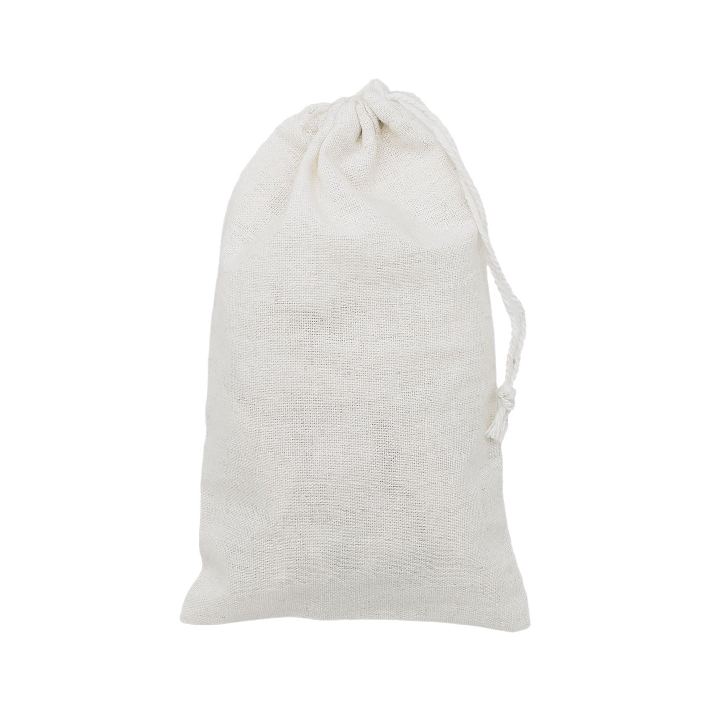 4" x 6" Cotton Muslin Drawstring Reusable Bags