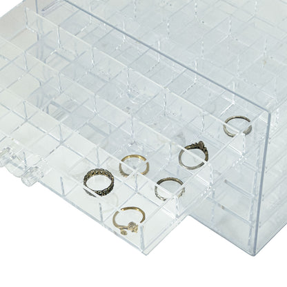 5-Drawer Clear Acrylic Jewelry Storage Box