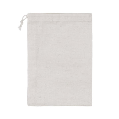 5" x 7" Cotton Muslin Drawstring Reusable Bags