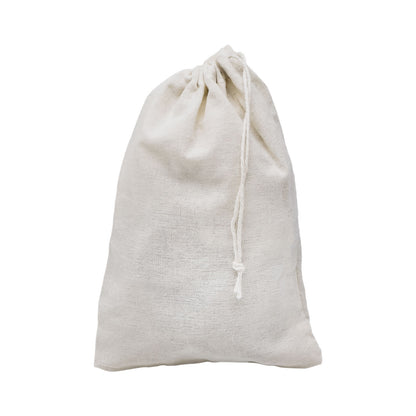 5" x 7" Cotton Muslin Drawstring Reusable Bags