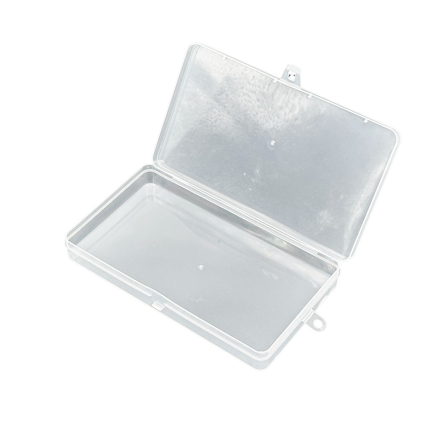 6 3/4" x 3 7/8" Clear Plastic Single Compartment Organizer Storage Case