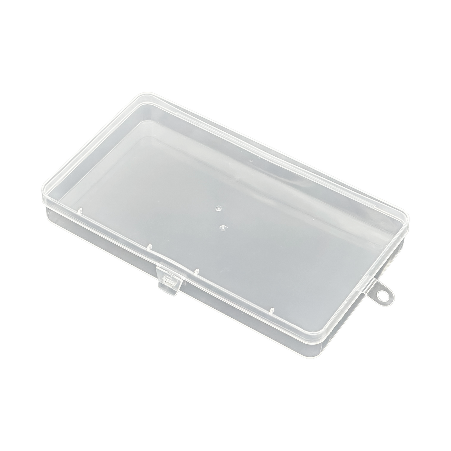 6 3/4" x 3 7/8" Clear Plastic Single Compartment Organizer Storage Case