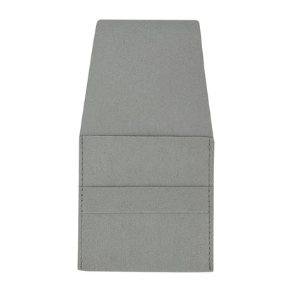 10-Pack Gray Microfiber Folding Gift Bag Jewelry Pouch