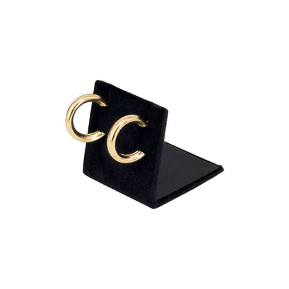 6 Pack of 2" x 2" Black Velvet Earring/Pendant Displays