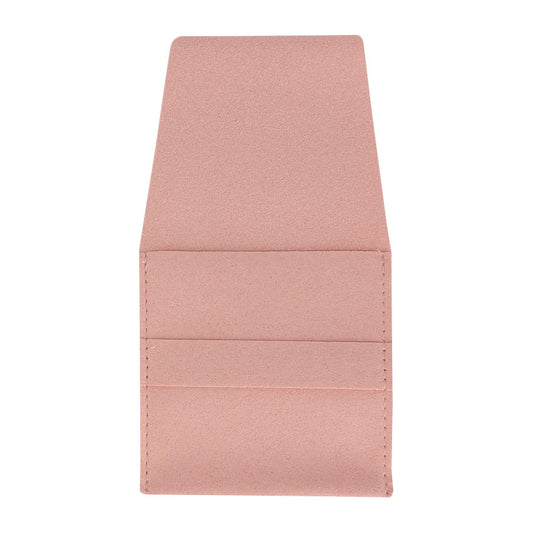 10-Pack Pink Microfiber Folding Gift Bag Jewelry Pouch