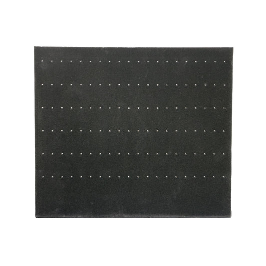 60 Earring Black Velvet Self-Standing Jewelry Display