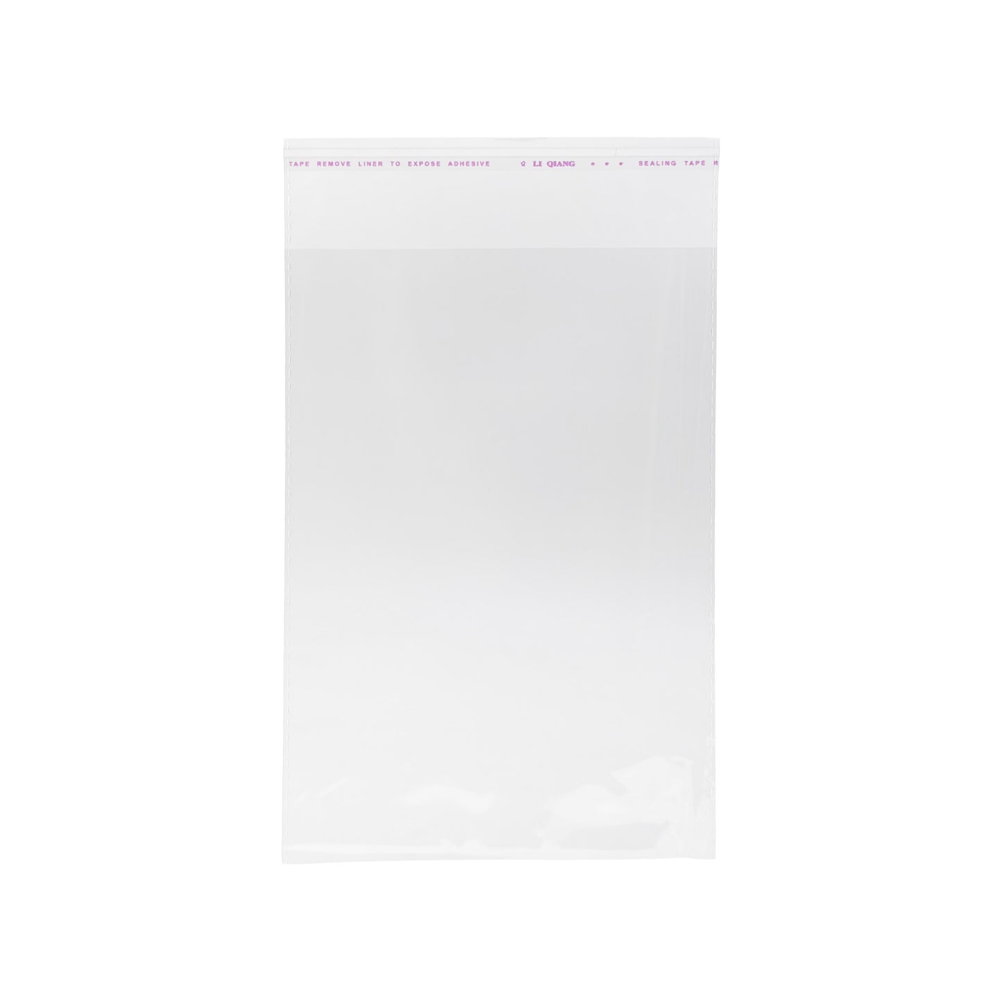 Ultra Clear 1.25 Mil Opp Adhesive Seal Plastic Packing Bag