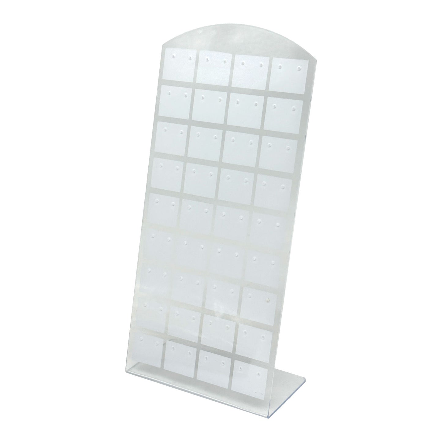 7 1/2" Clear Acrylic 36 Pair Earring Jewelry Display Stand