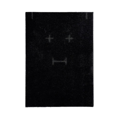 7 1/8" x 5 1/8" Black Combination Paper Box with Black Foam Insert