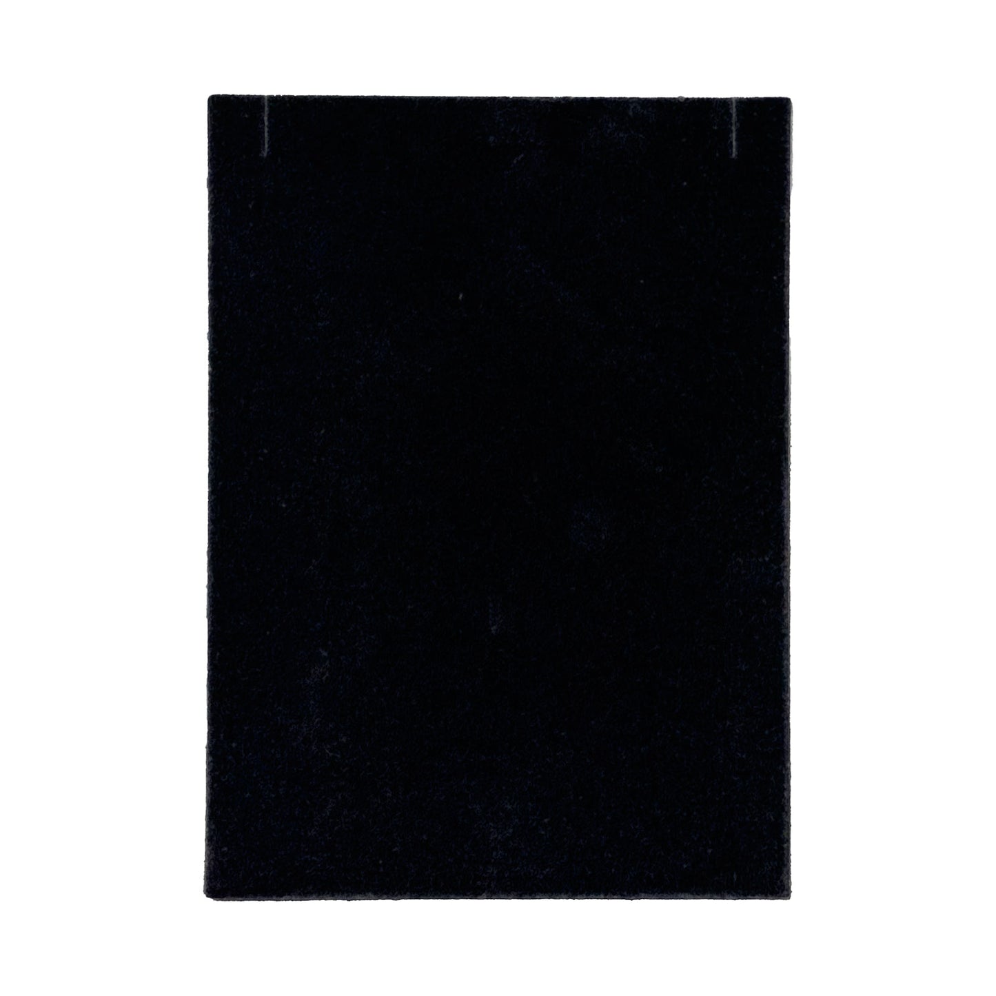 7 1/8" x 5 1/8" Black Necklace Paper Box with Black Foam Insert