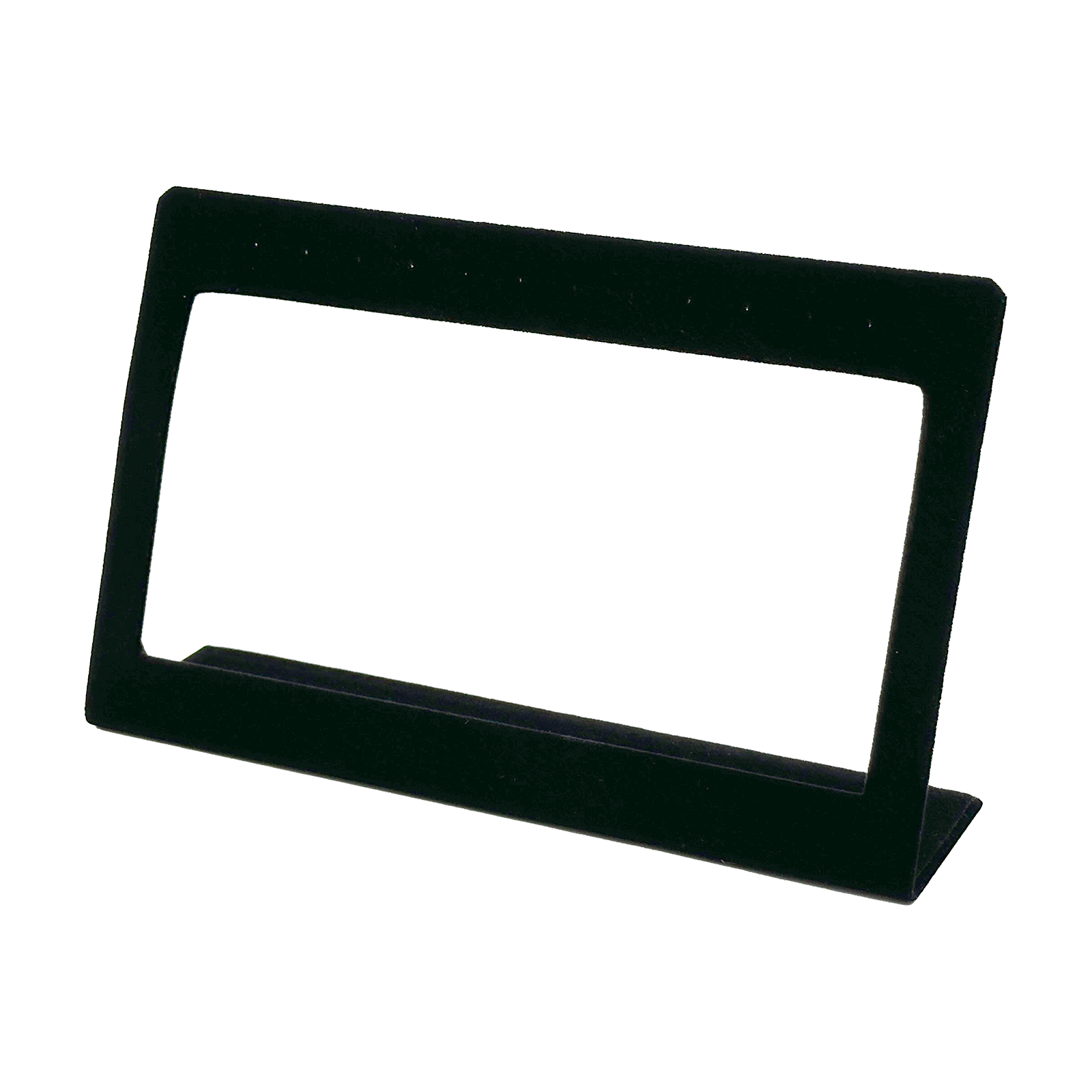 7 3/4 X 6 3/4 Black Velvet Flat Pad Display Tray - Perfect For Jewelry & Small Items