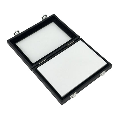 7" x 5" Black Leatherette Display Case with Acrylic Window