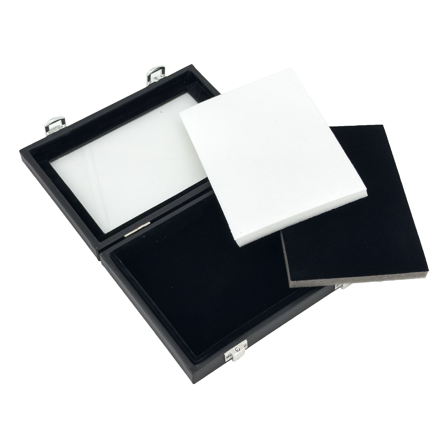 7" x 5" Black Leatherette Display Case with Acrylic Window