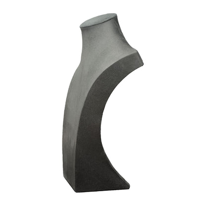 11 3/4" Black Velvet Necklace Bust