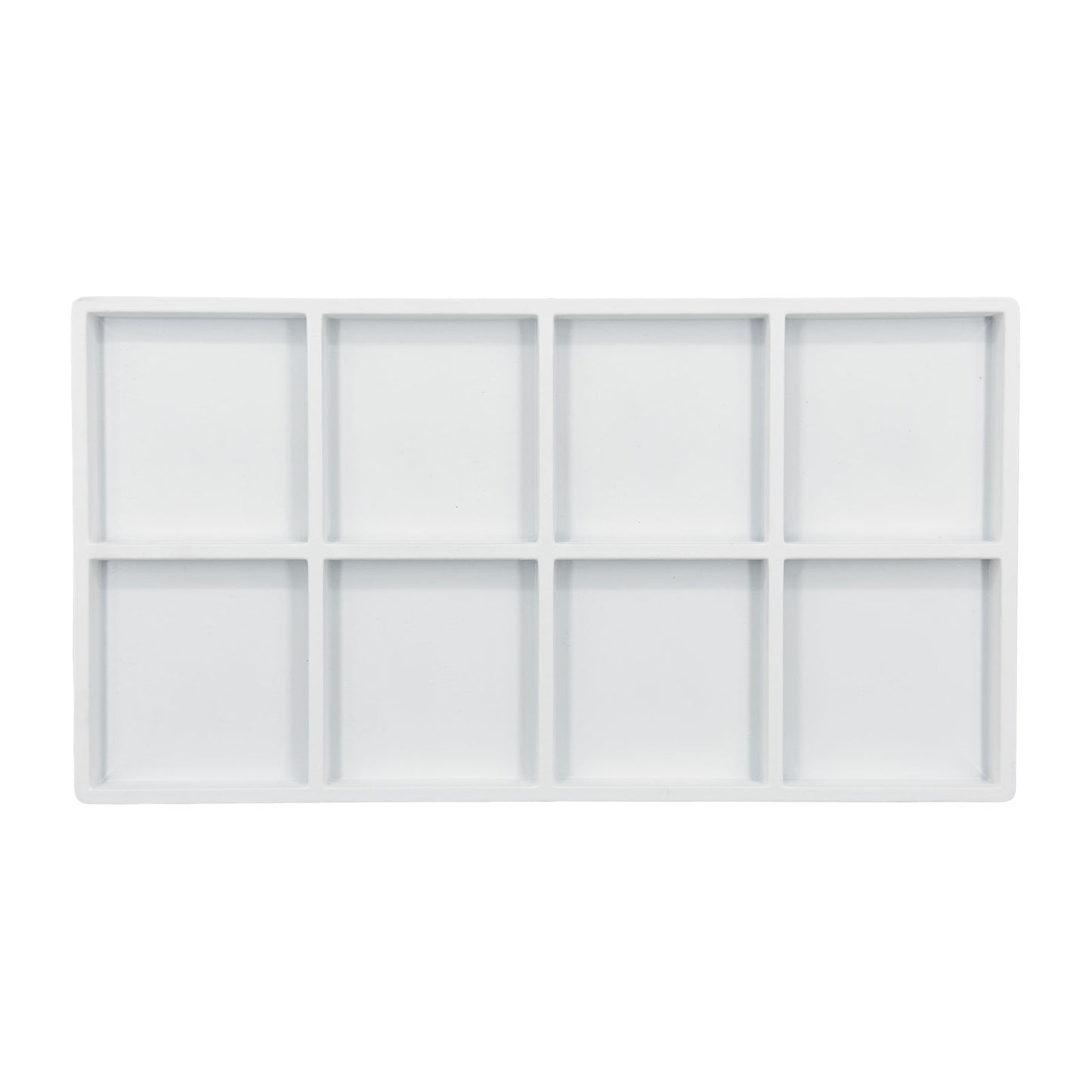 8 Compartments White flocked Tray Insert